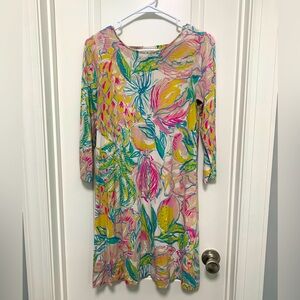 Lilly Pulitzer T-Shirt 3/4 sleeve dress